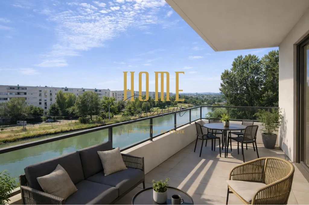 Balcon - Appartement 3 Pièces avec Vue sur l'Aar à Schiltigheim