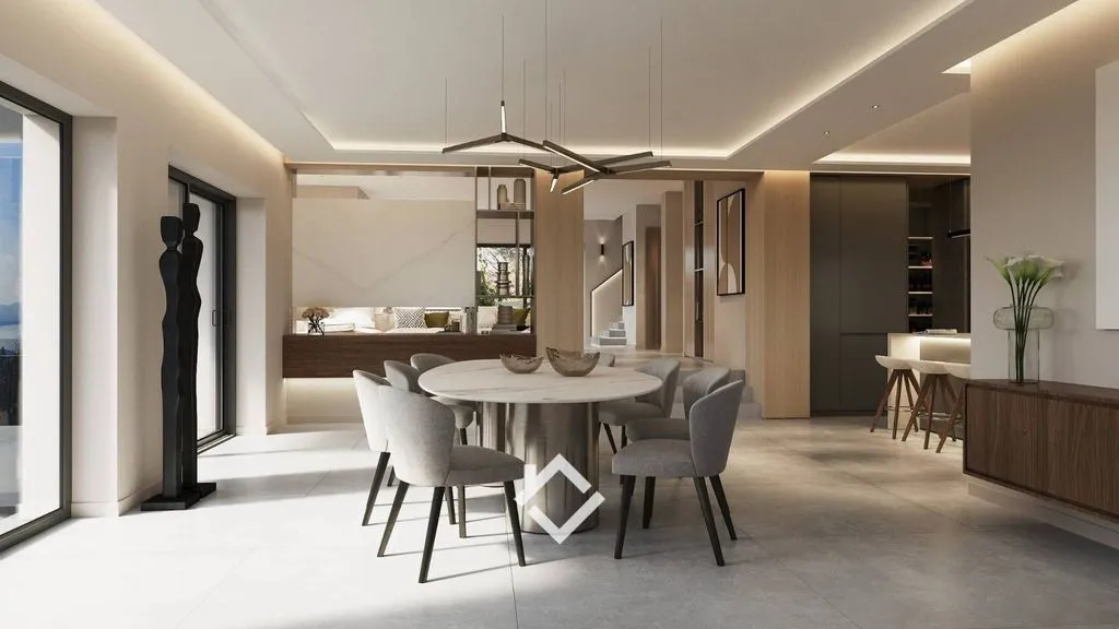 Söögituba - New Villa with Lake View in Comerio, Lombardy