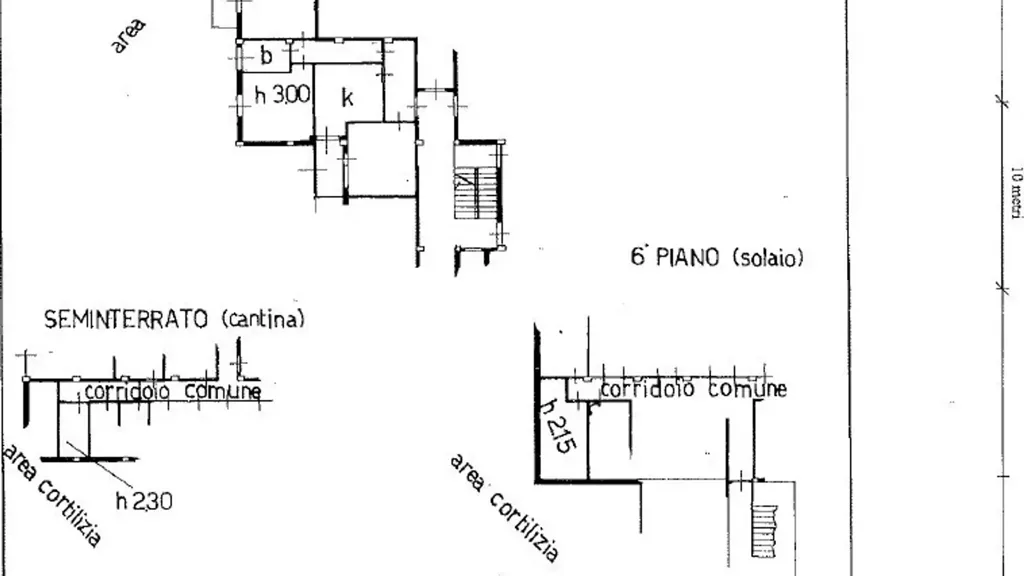 Floor Plan - Three-Bedroom Apartment with Balcony in Parma