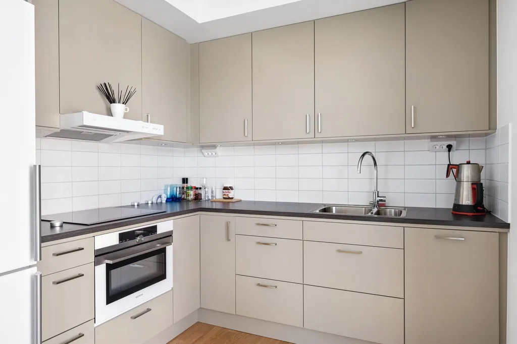 Cuisine - Apartment with Balcony in Hyllie