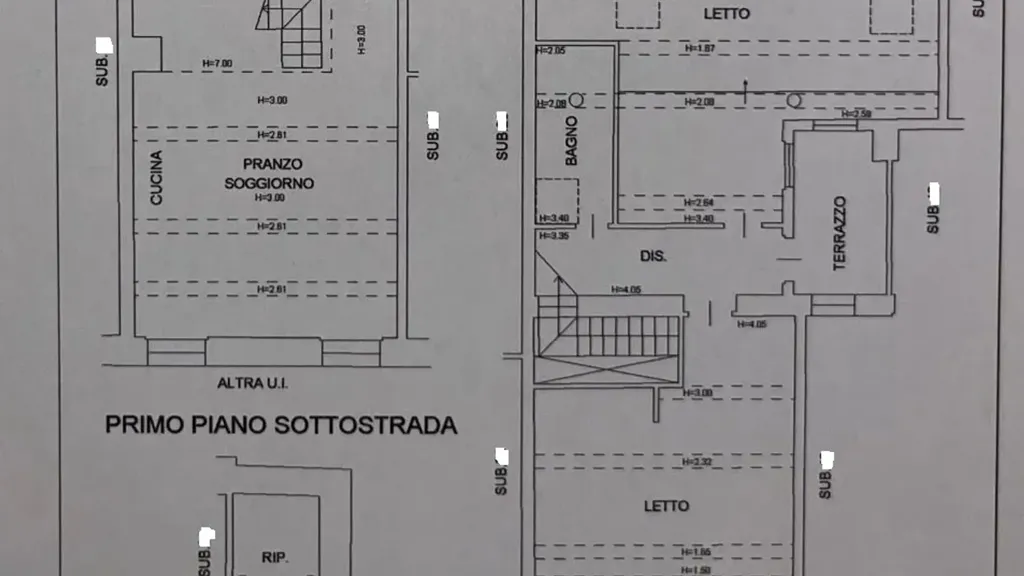 Plaan - Renovated Flat with Courtyard in Ferrara