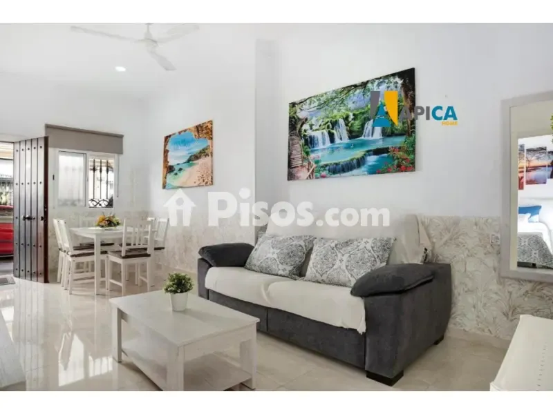 Séjour - Cozy Apartment with Patio in Barbate