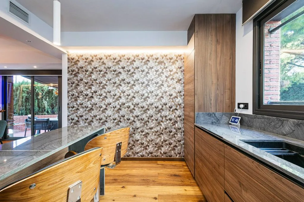 Cuisine - Luxury Semidetached House with Sea View in Sitges