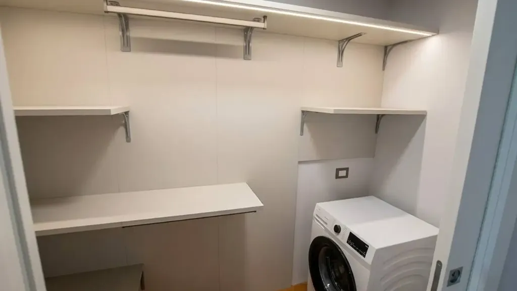 Utility Room - Studio Apartment with Balcony in Mondovì