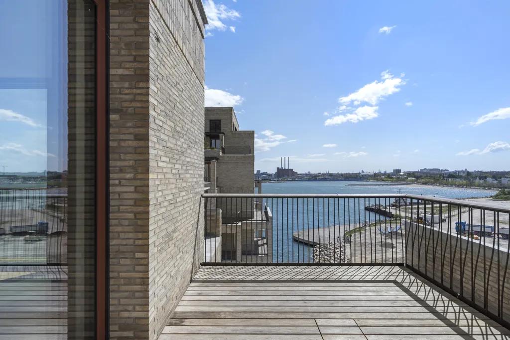 Balcone - Apartment with Sea View in Hellerup