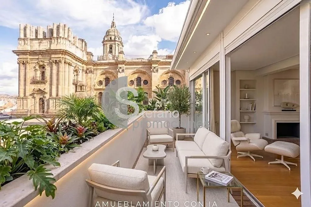 Terrazza - Duplex Penthouse with Cathedral Views in Málaga