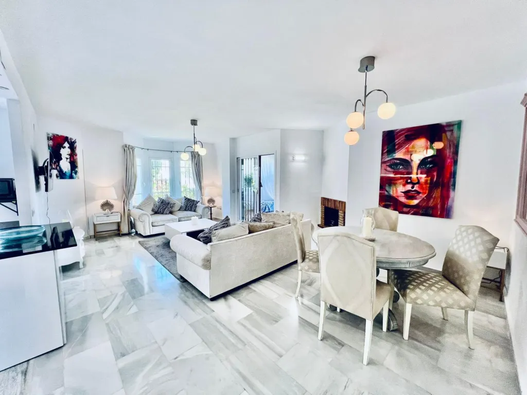 Séjour - Ground Floor Apartment with Terraces in Marbella