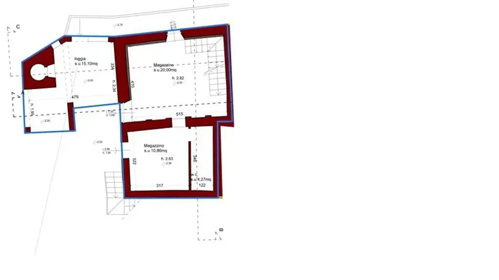 Plan - Rustic Villa with Panoramic Views in Poggibonsi