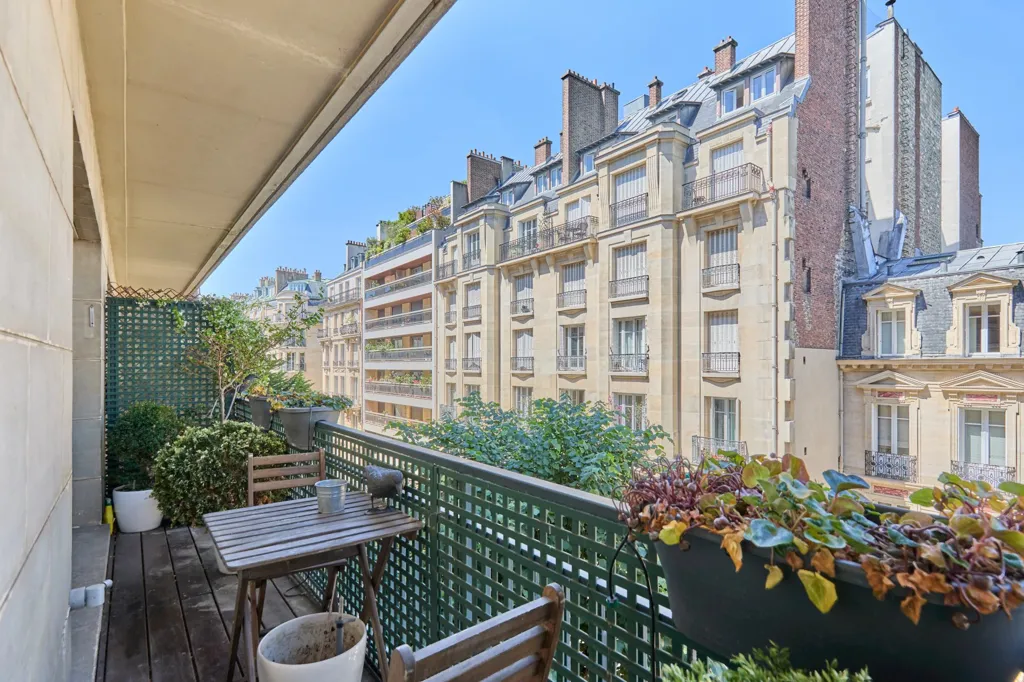 Balcony - Paris Apartment with Balcony in Passy