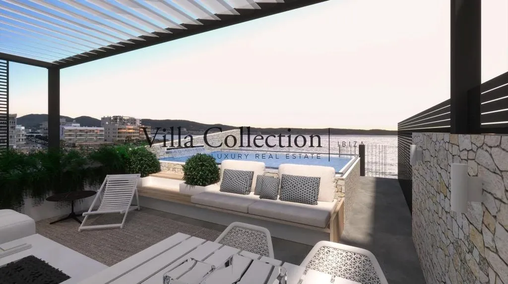 Terrasse - Luxury Apartment with Sea View in Ibiza
