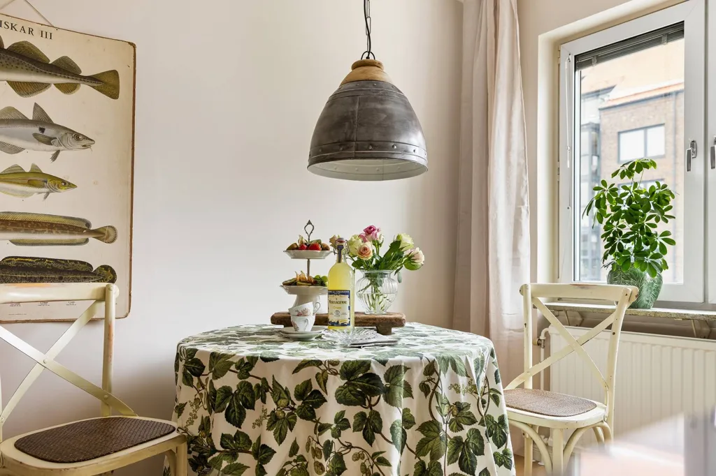 Salle à manger - Renovated Apartment with Balcony in Ystad