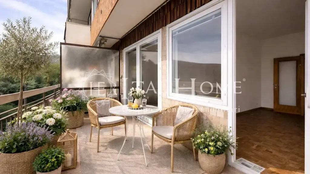 Rõdu - Penthouse with Panoramic Terrace in Bergamo