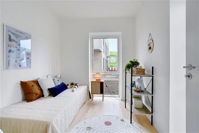 Magamistoad - Contemporary Apartment with Balcony in Nymarkshaven
