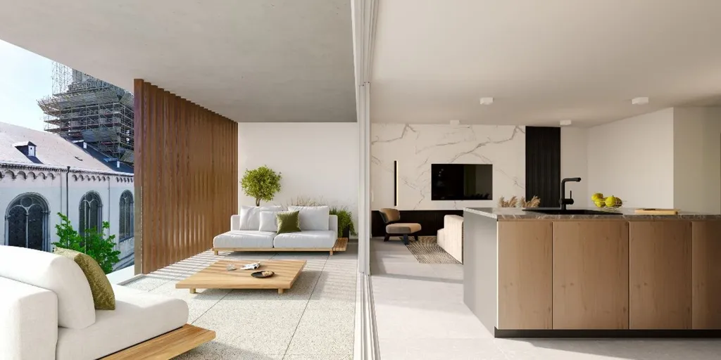 Penthouse with Terraces in Sint-Niklaas