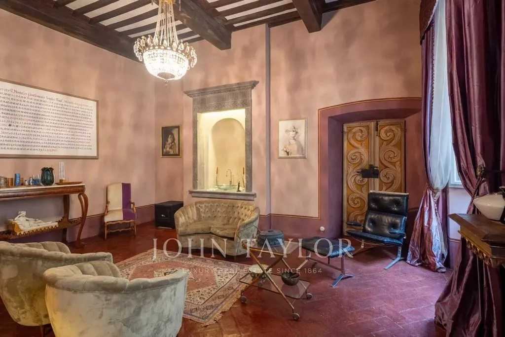 Soggiorno - Luxury Apartment with Renaissance Features in Cortona