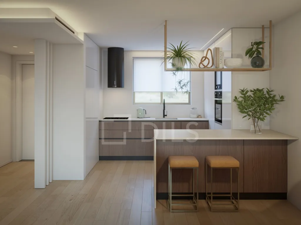 Cuisine - T1 Apartment with Balcony in Praia da Rocha