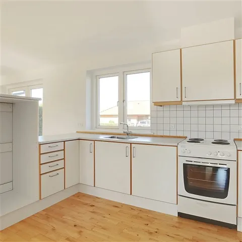 Köök - Apartment with Lift on Hovedgaden, Snedsted
