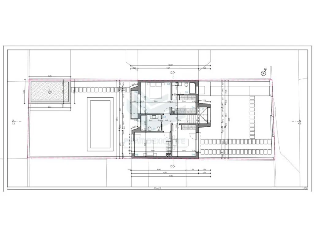 Plan - Contemporary Duplex with Pool in Azeitão