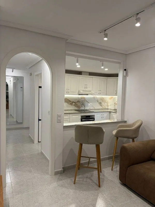 Cuisine - Apartment with Pool in Campos de Golf, Los Dolses