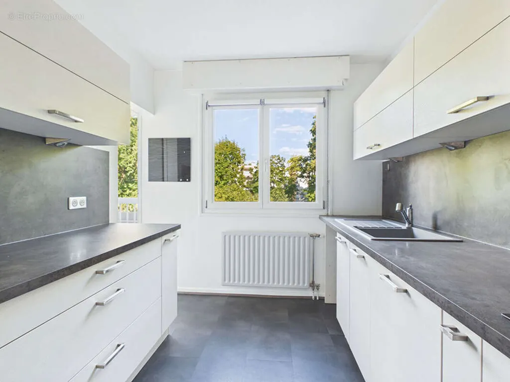 Kitchen - Apartment with Terrace in Illkirch-Graffenstaden