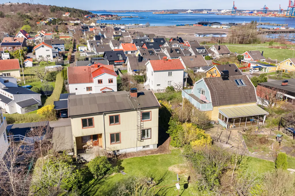 Vue aérienne - Villa with Harbour View in Gothenburg