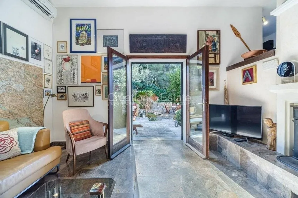 Living Room - Family House with Pool near Postira