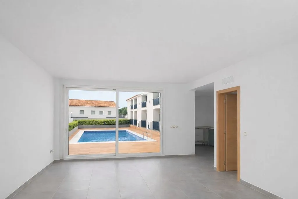 Séjour - Flat with Terrace in Caudiel
