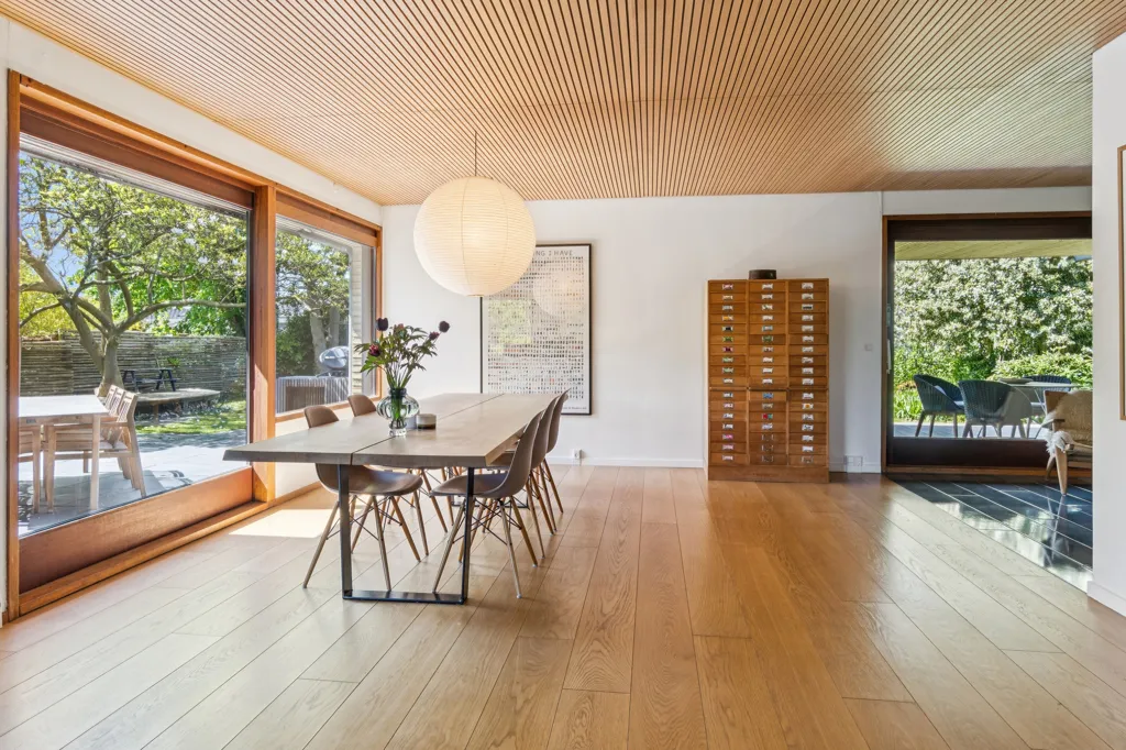 Dining Room - Modernised Johan Christensen Villa in Hareskovby