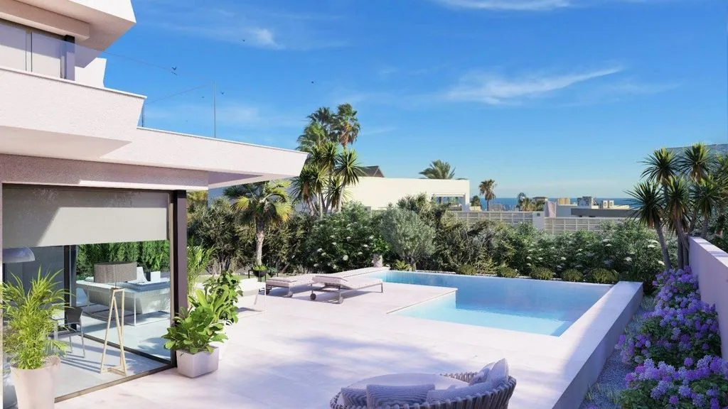 Pool - Luxury Villa with Sea View in Calpe