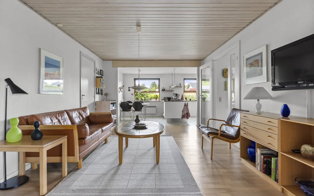 Séjour - Family Villa with Garden in Kalundborg