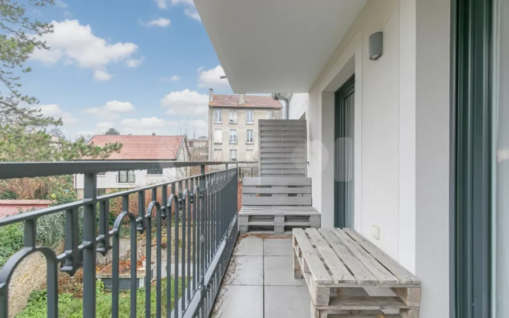 Balcon - Appartement T2 avec Balcon au Centre de Villecresnes