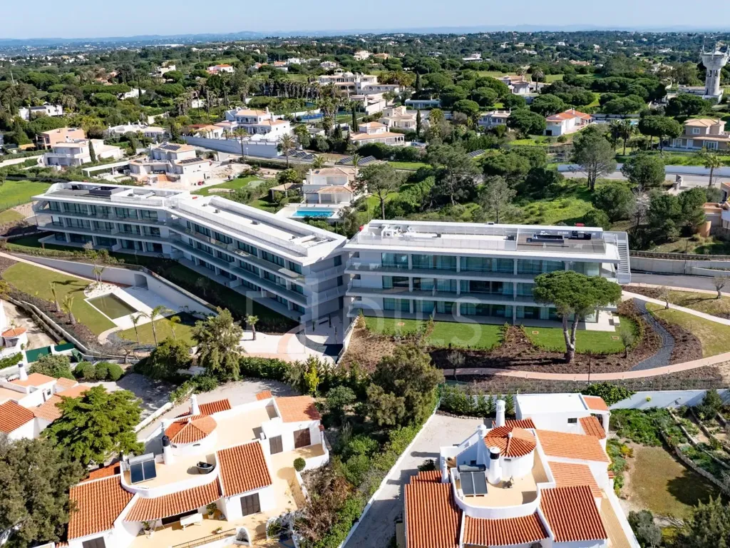 Aerial - Luxury Apartment with Beach Proximity in Lagoa
