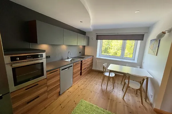 Köök - Modernised Flat with Balcony in Rakvere