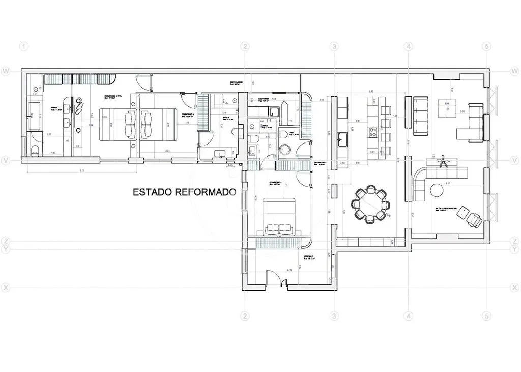 Floor Plan - Luxury Apartment with Classic Façade in Madrid
