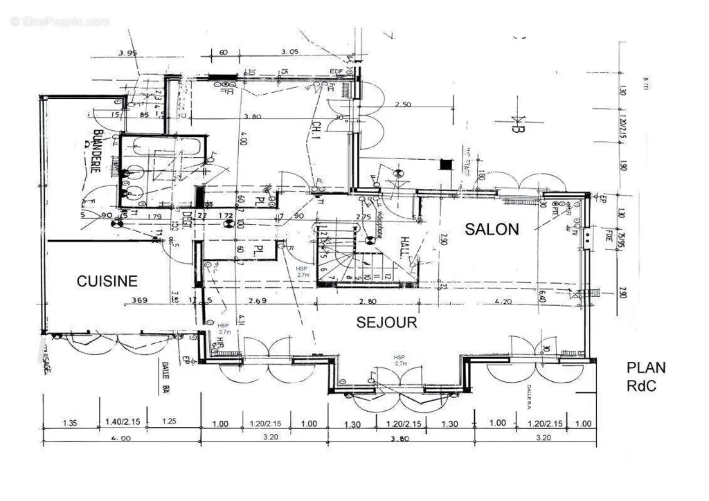 Plaan - House with Pool in Saint Rambert le Haut