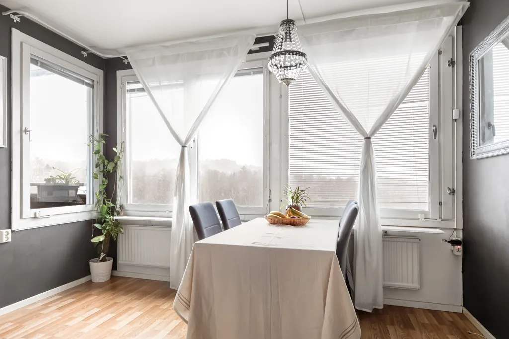 Salle à manger - Apartment with Balcony and View in Blå Staden