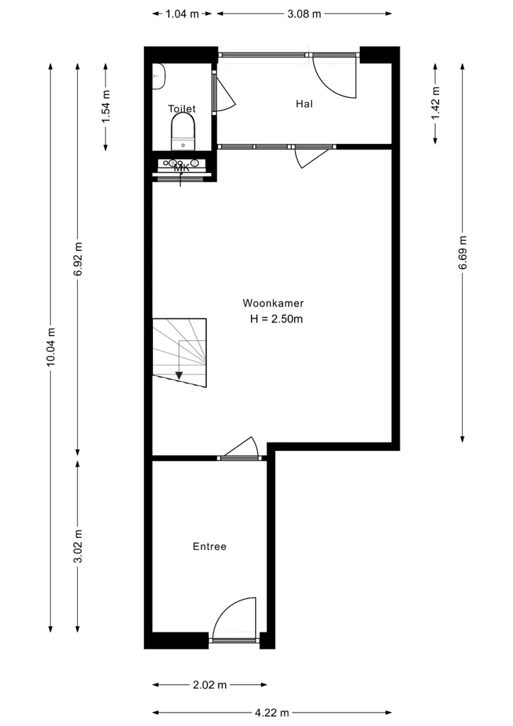 Plaan - South-Facing Apartment in Amsterdam