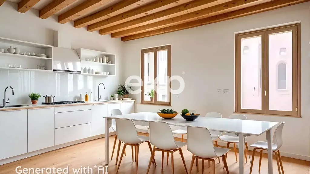 Cucina - Restored Apartment with Rio View in Venice