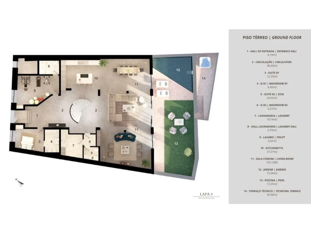 Plaan - Approved Projected House in Lapa, Lisbon