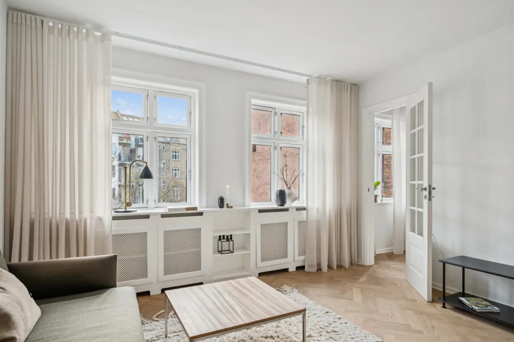 Séjour - Historic Terrace House with Garden in Aarhus C