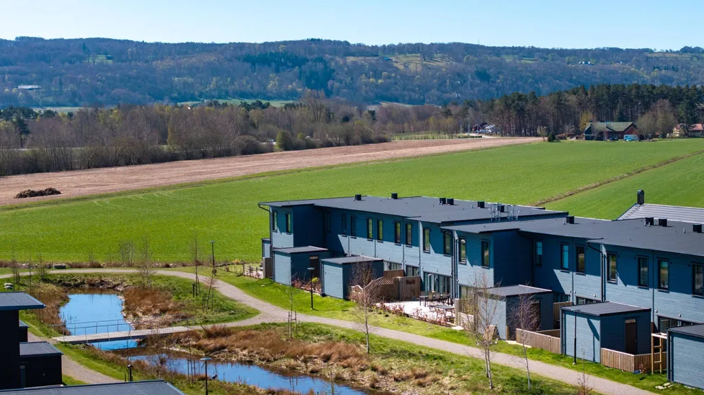 Õhuvaade - Modernised Apartment with Sea Access in Halland