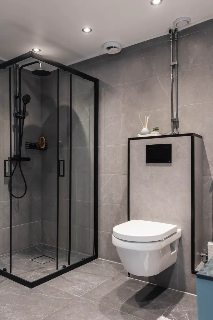 Salles de bain - Renovated Flat with Balcony in Kristinehamn