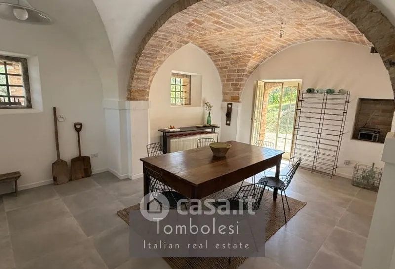 Salle à manger - Restored Rustico with Vineyard in Cossignano