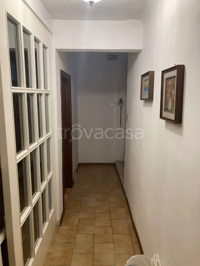 Hallway - Central Three-Storey House with Two Entrances in Carpegna