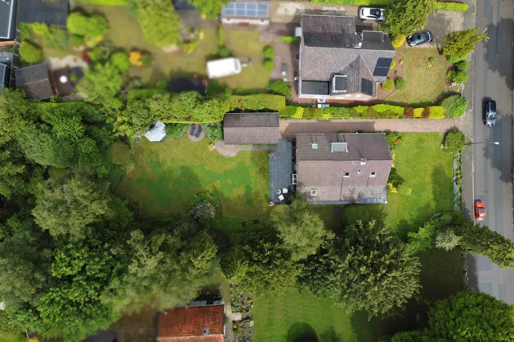 Vue aérienne - Villa with Mature Trees in Ugchelen
