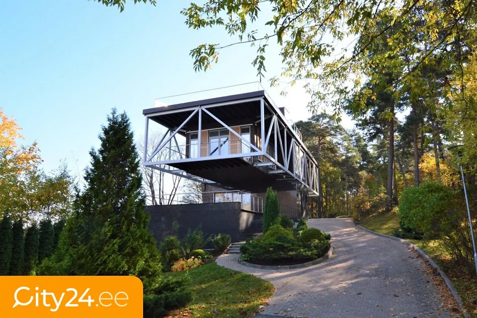 Exterior - Architectural Gem by the Lake in Latvia