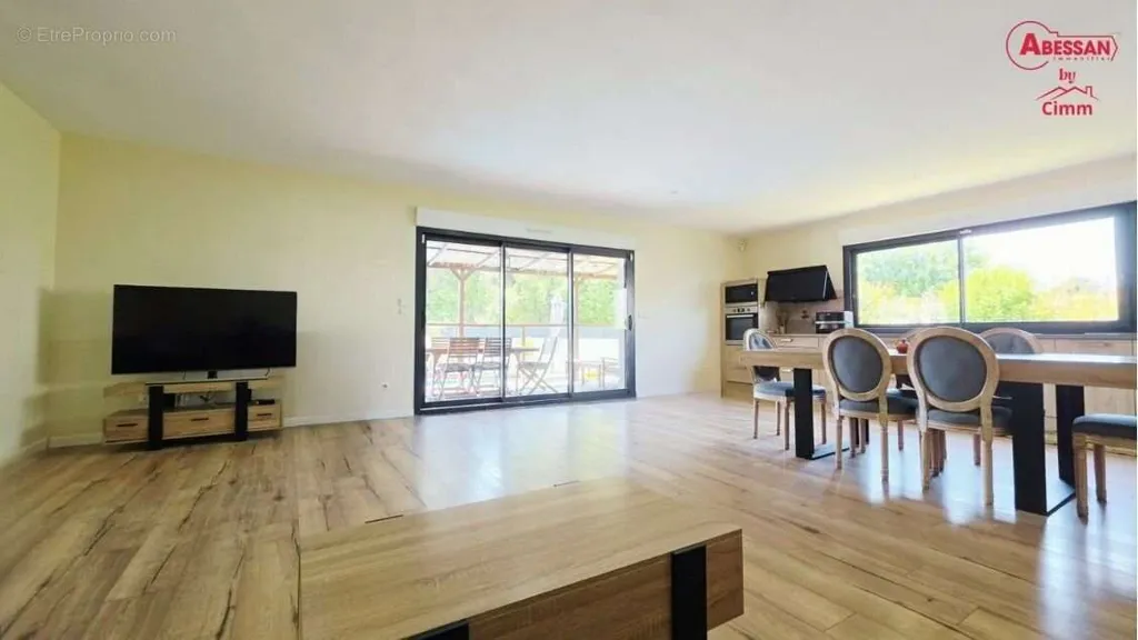 Soggiorno - Contemporary House with Pool in Lédignan
