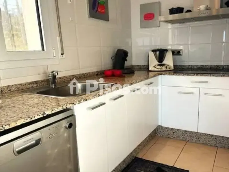 Köök - Apartment with Sea View in Llançà