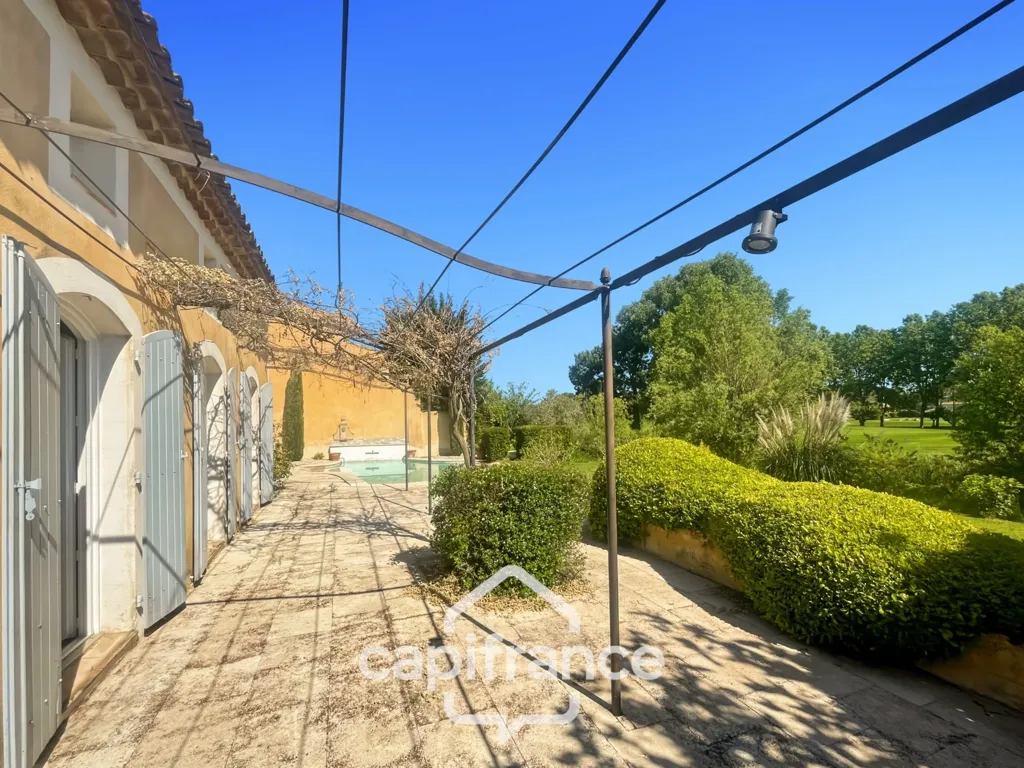 Terrasse - Villa avec Vue Golf au Domaine de Pont Royal