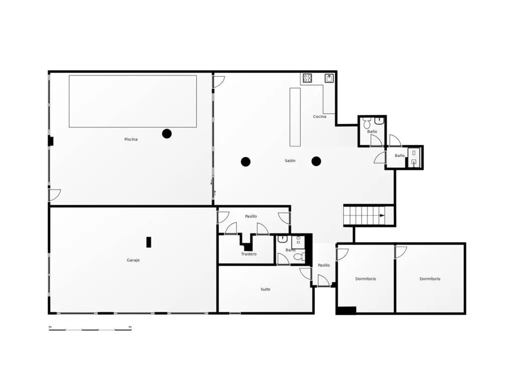 Plan - Five-Bedroom House with Indoor Pool in Mungia